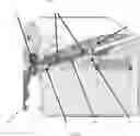 Fig. 05 - Short travel pusher plate stacking bin