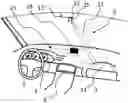 Fig. 01 - Shading device in a motor vehicle