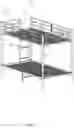 Fig. 10 - BED LADDER CONFIGURED TO BE INSTALLED ON BED FRAME FOR USE