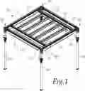 Fig. 02 - Apparatus for providing supporting structures for floor slab formwork