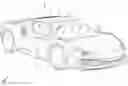 Fig. 01 - Car Provided With Front Pillar Covering Elements