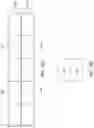Fig. 25 - Bonded assembly containing different size opposing bonding pads and methods of forming the same