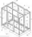 Fig. 01 - Thermally broken panel assembly for an air handler cabinet