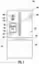 Fig. 02 - Refrigerator appliance and cantilever track with sensor