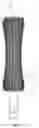 Fig. 02 - MASCARA BRUSH HAVING TORNADO-SHAPED BRISTLE