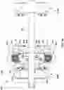 Fig. 11 - Track structure with hollow center rail usable as ventilation duct