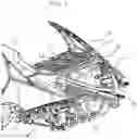 Fig. 08 - Vehicle body structure with a reinforced trunk hinge mounting part