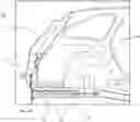 Fig. 01 - COUPLING STRUCTURE OF REAR END MODULE AND QUARTER REAR MEMBER