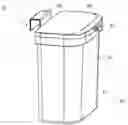 Fig. 01 - Wall Mount Waste Container