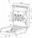 Fig. 01 - DUAL ROLL SHEET PRODUCT DISPENSER WITH COMPACT DESIGN