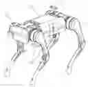 Fig. 01 - QUADRUPED ROBOT HAVING ULTRA-WIDE VIEWING ANGLE
