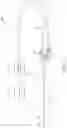Fig. 02 - Lined variable braided differential durometer multi-lumen shaft with a cross-shaped inner profile