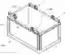 Fig. 01 - SPACER FOR STACKING OPEN CONTAINERS
