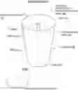 Fig. 01 - Disposable beverage cup with non-removable straw