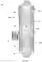 Fig. 11 - Uniflow cyclone separator with stable vortex and tangential heavy phase extraction