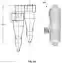 Fig. 13 - Uniflow cyclone separator with stable vortex and tangential heavy phase extraction