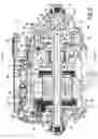 Fig. 03 - Electric drive unit with integrated, variable flow, low-pressure oil cooling system