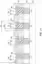 Fig. 15 - Semiconductor device with T-shaped landing pad structure