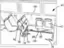 Fig. 01 - Seating arrangement, including for ADA bus interior
