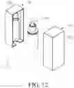Fig. 13 - Storage container and method for injecting liquid thereinto