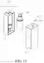 Fig. 14 - Storage container and method for injecting liquid thereinto