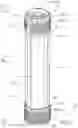 Fig. 21 - Portable lantern light with multiple operating modes