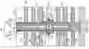 Fig. 32 - Method of making a multi-tier memory device with rounded joint structures