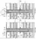Fig. 61 - Method of making a multi-tier memory device with rounded joint structures