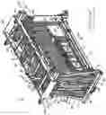 Fig. 02 - Livestock Chute with Both Parallel and V-Squeeze Capability, A Pull-Up Neck Extender and a Robust Head Gate Track