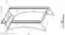 Fig. 02 - SHELF WITH BASE INCLUDING EXTENSION SEGMENT