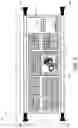 Fig. 06 - Adjustable cargo organizer that can be removably secured to an external portion of a vehicle or to a structure, and methods