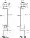 Fig. 08 - Displacement pump mounting and retention
