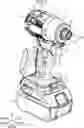 Fig. 02 - Power tool, light unit, and floodlight