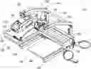 Fig. 01 - HEAT TRANSFER PRESS PROJECTION ALIGNMENT SYSTEM AND METHOD
