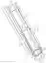 Fig. 13 - Centralizer with opposing hollow spring structure