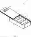 Fig. 02 - Multi-compartment container with ball detent lid closure and stoppage feature