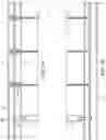 Fig. 06 - Vertical cable barrier having rails with internal cable fitting engagement features