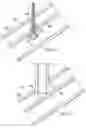 Fig. 13 - Vertical cable barrier having rails with internal cable fitting engagement features