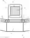 Fig. 02 - Pool privacy partition system