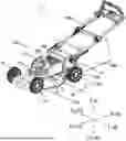 Fig. 01 - MOWER, PUSH POWER TOOL, AND CHASSIS