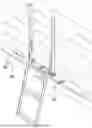 Fig. 01 - Trailer mountable portable ladder assembly