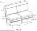 Fig. 02 - Dual purpose legrest for a multiple passenger side facing aircraft seat