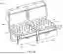 Fig. 03 - Dual purpose legrest for a multiple passenger side facing aircraft seat