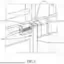 Fig. 10 - Dual purpose legrest for a multiple passenger side facing aircraft seat