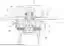 Fig. 01 - ASSEMBLY FOR MOUNTING AN UNDERWING PYLON TO A RIB OF AN AIRCRAFT WING