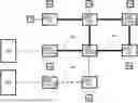 Fig. 01 - POWER DISTRIBUTION AND DATA ROUTING IN A NETWORK OF DEVICES INTERCONNECTED BY HYBRID DATA/POWER LINKS