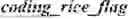 Fig. 136 - RESIDUAL AND COEFFICIENTS CODING FOR VIDEO CODING