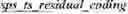 Fig. 158 - RESIDUAL AND COEFFICIENTS CODING FOR VIDEO CODING
