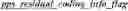 Fig. 406 - RESIDUAL AND COEFFICIENTS CODING FOR VIDEO CODING