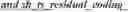 Fig. 455 - RESIDUAL AND COEFFICIENTS CODING FOR VIDEO CODING